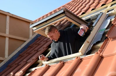 Pose de fenêtres de toit Velux à Sauvain